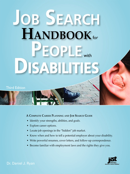 Title details for Job Search Handbook for People with Disabilities, 3rd Ed by JIST Publishing - Wait list